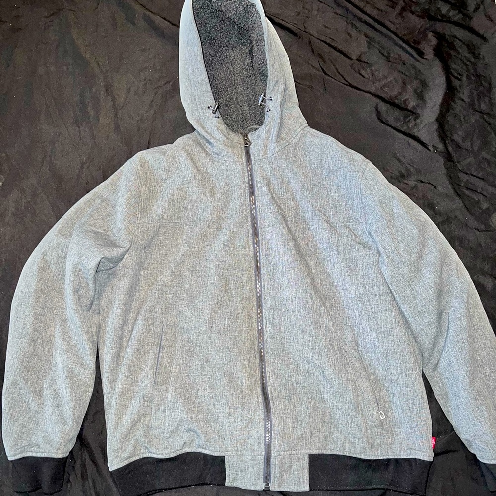 Levi’s Levi Strauss & Co Grey Gray Coat Jacket XL
